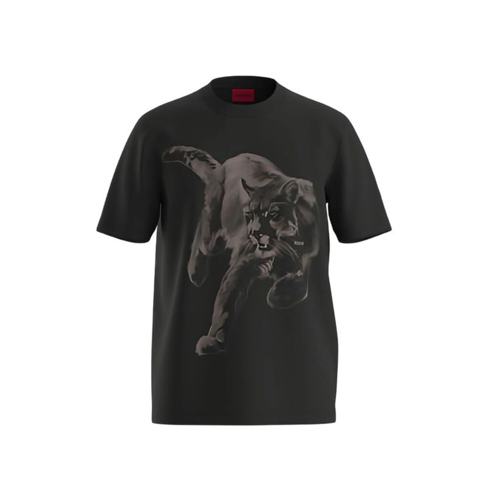 Hugo Black T-Shirts & Vests - T-Shirts Men